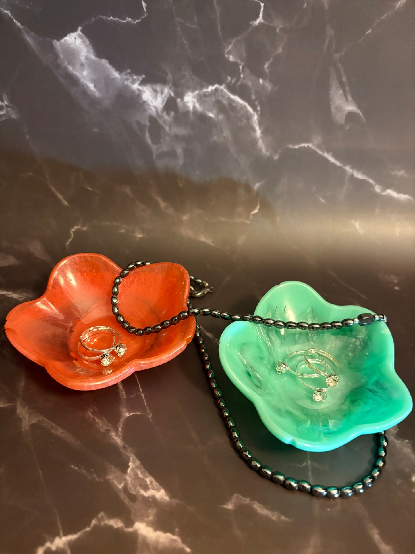 Small Flower Resin Dish