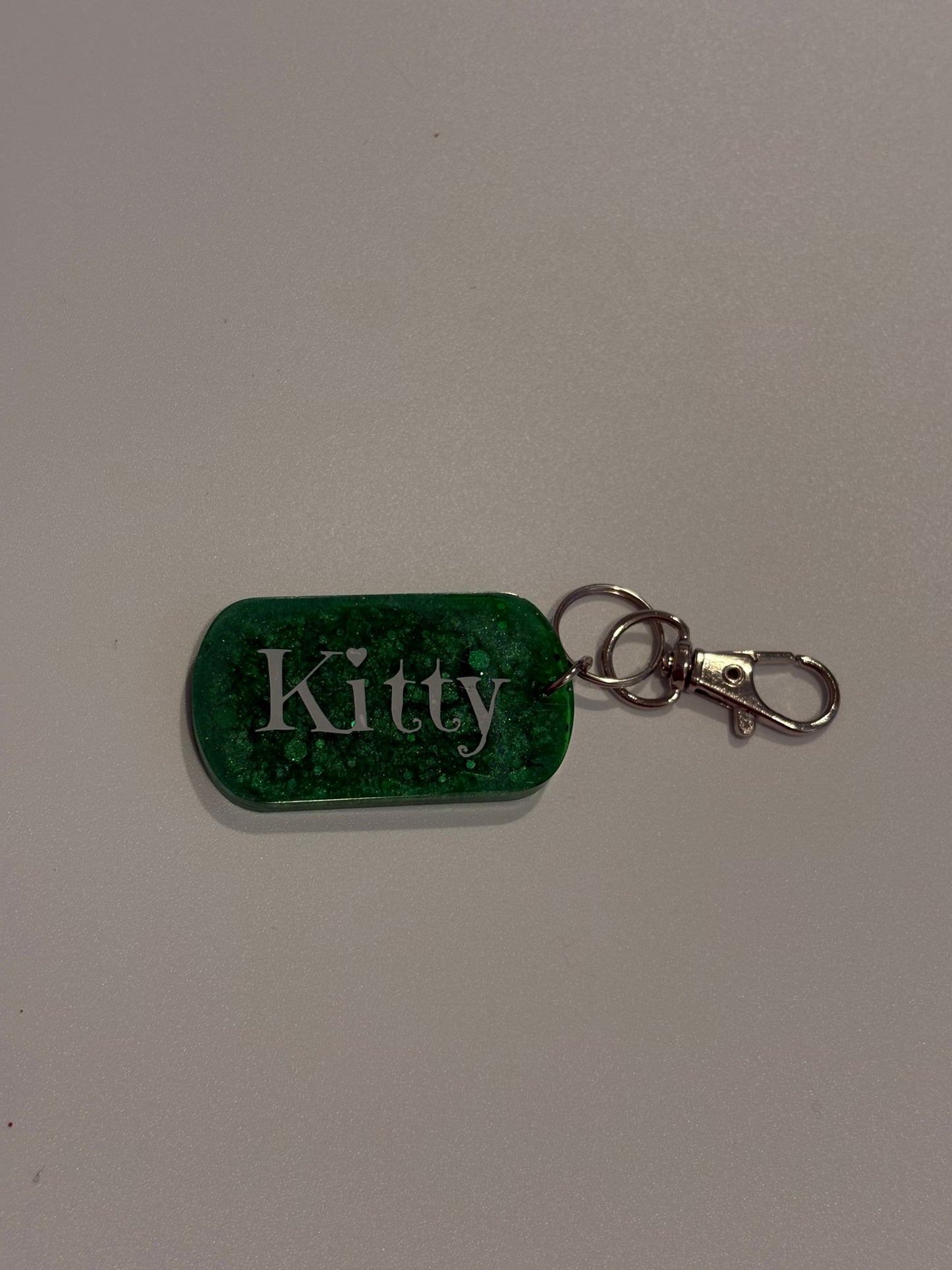 pet tag and keychain