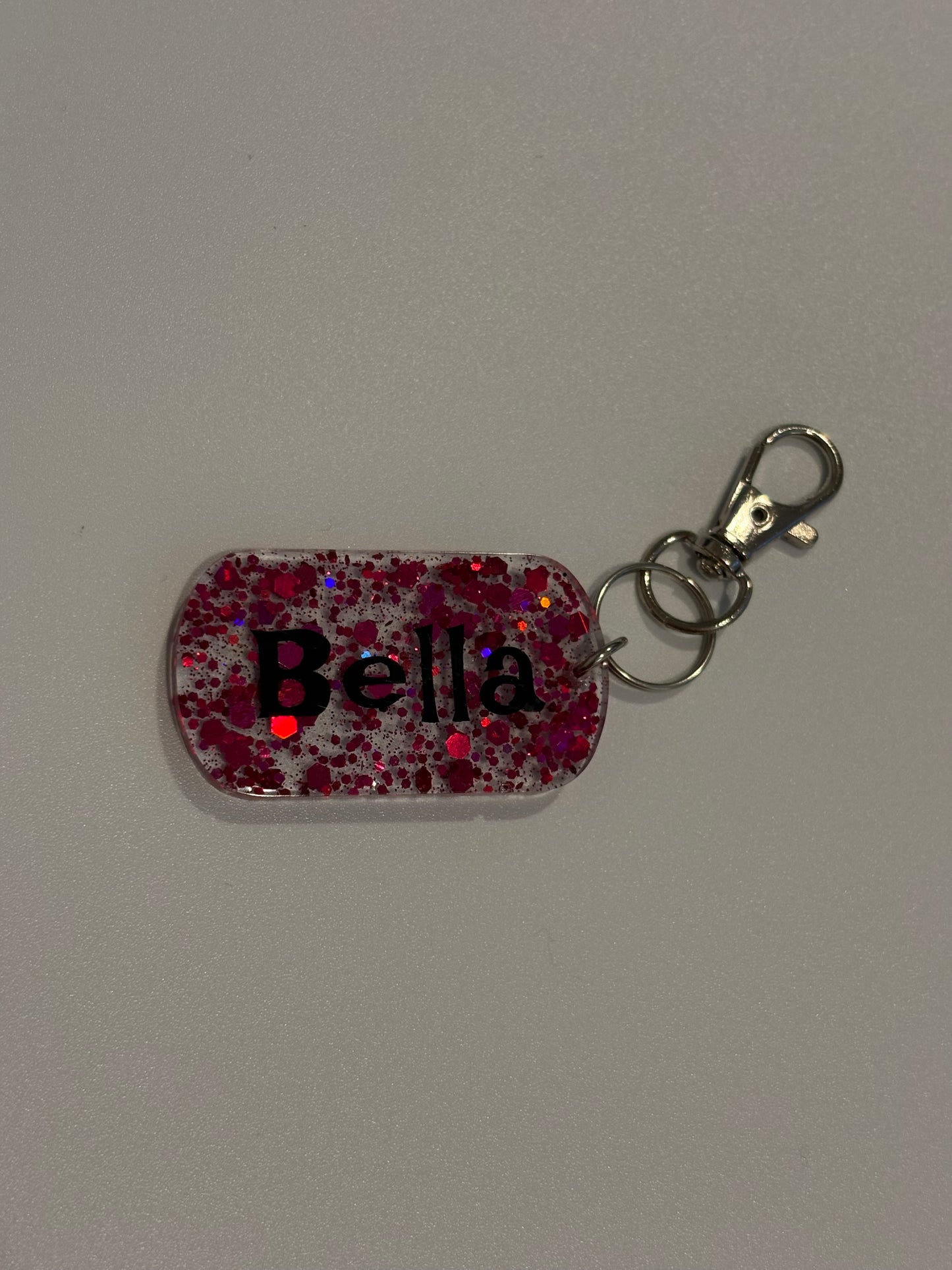 pet tag and keychain