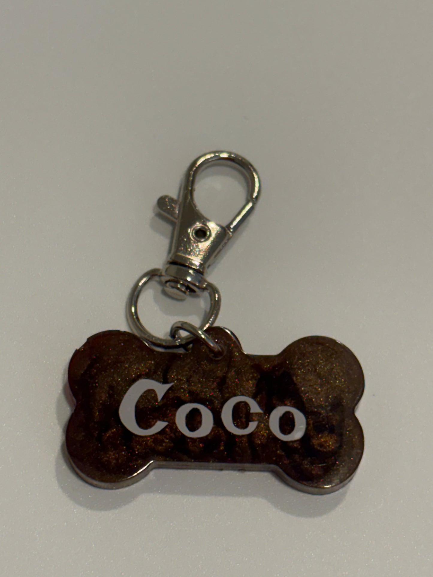 Small bone dog tag