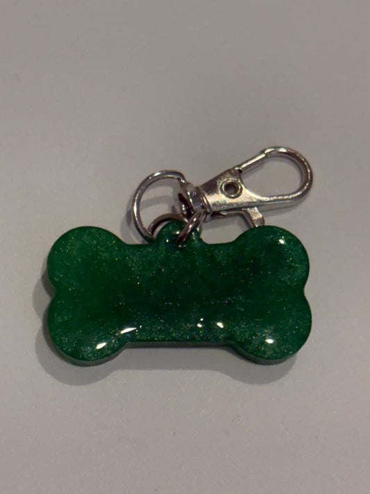 Small bone dog tag