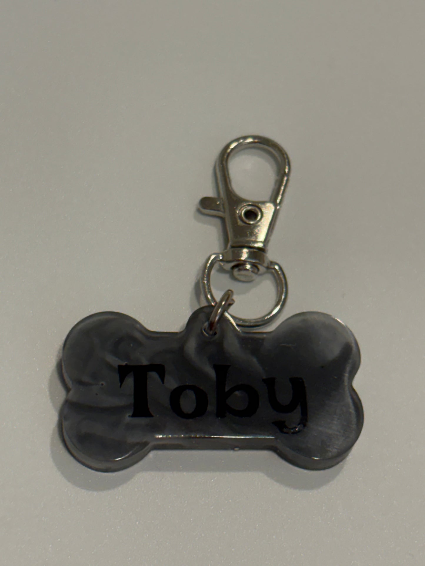 Small bone dog tag
