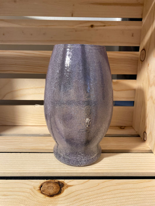 Large Purple Resin Vase