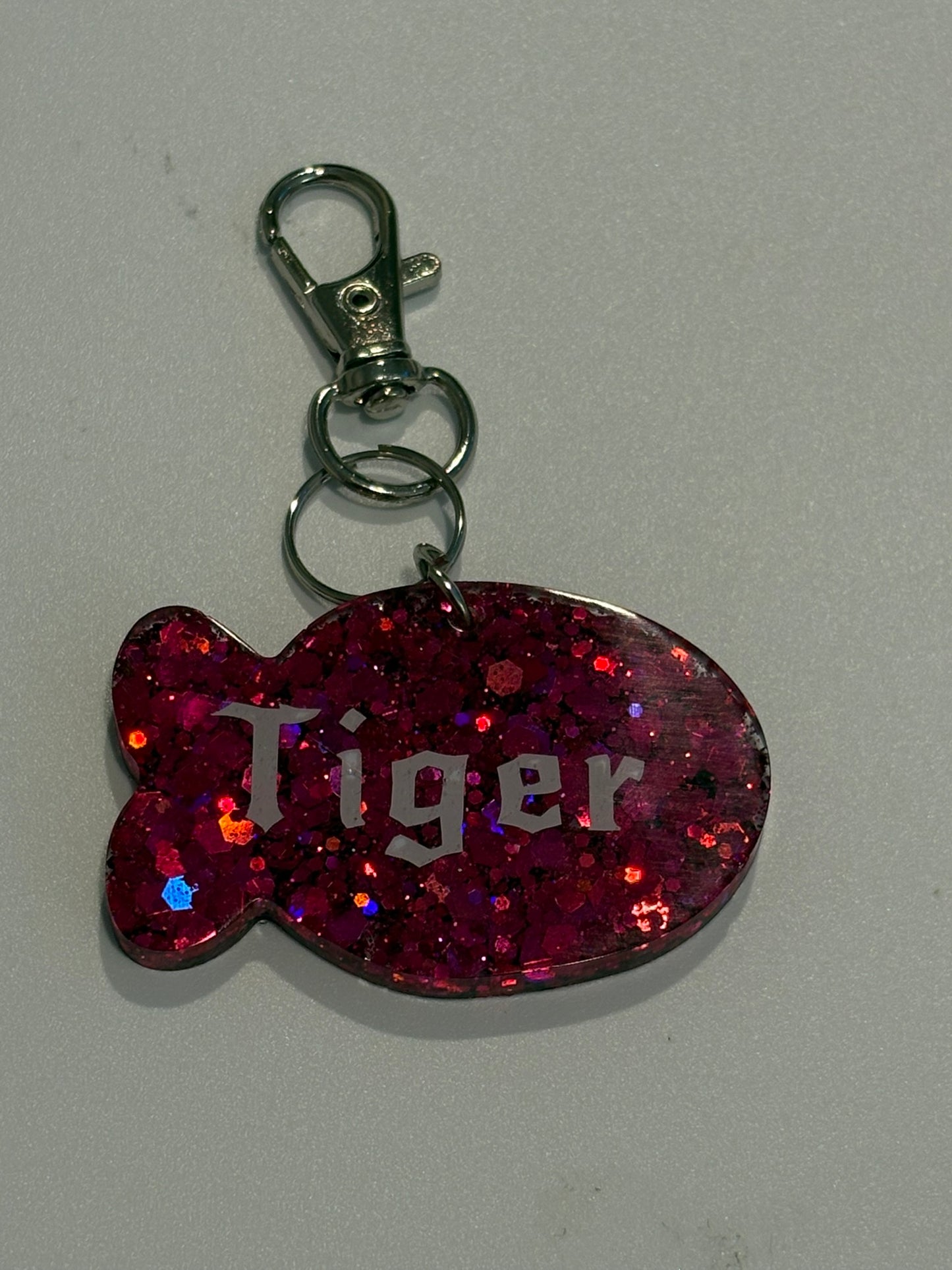 large fish cat tag