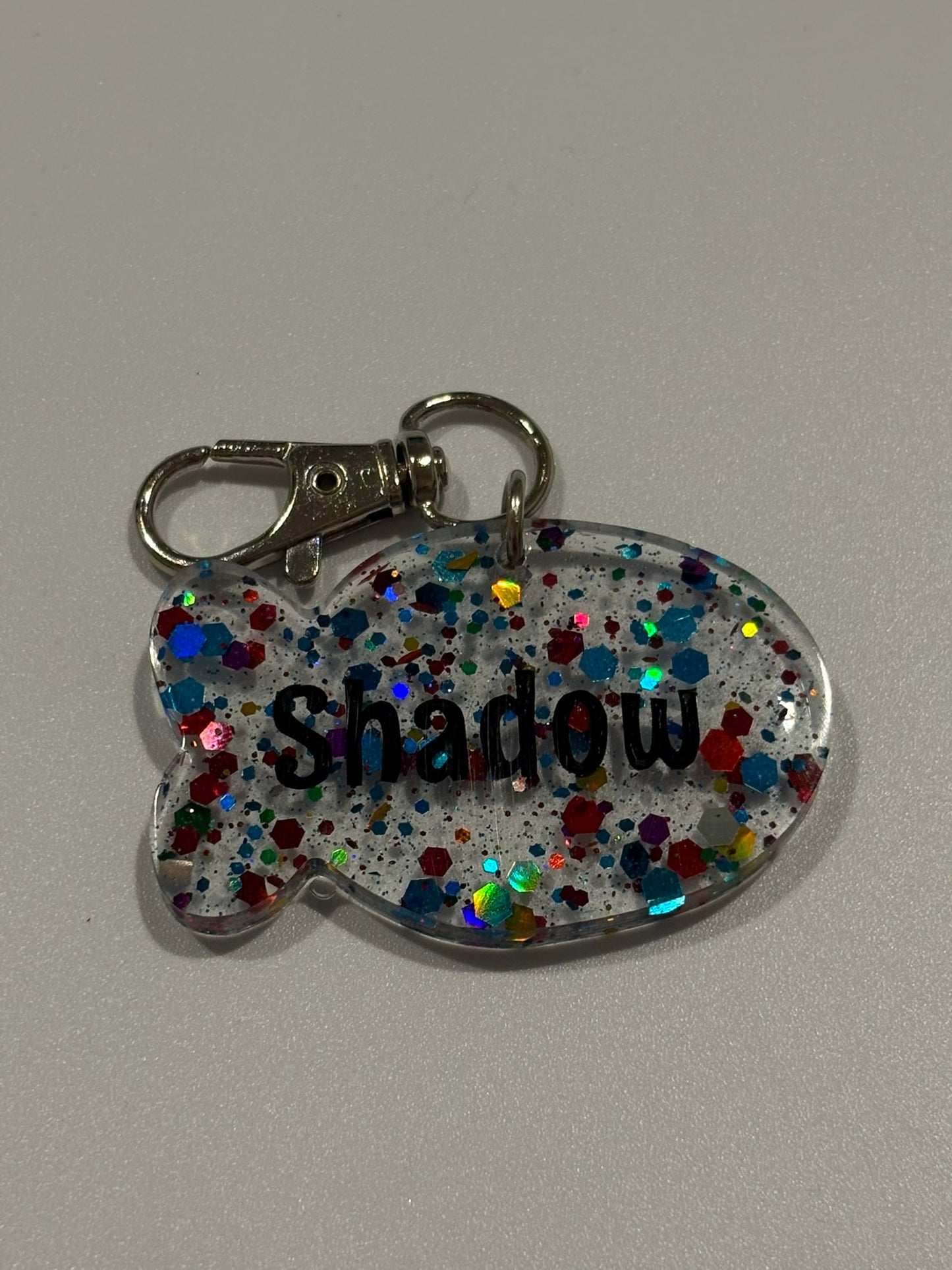 large fish cat tag